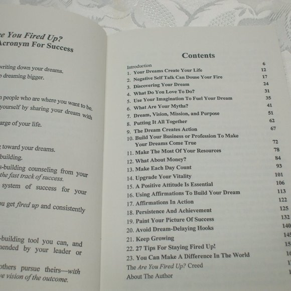 Are You Fired Up MOTIVATION book - Picture 3 of 6